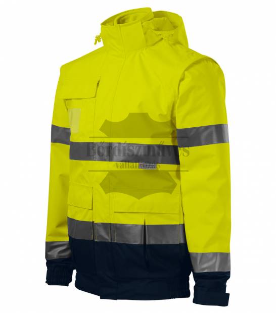 Bőrdíszmű, bőrdíszműves, gyártás, kereskedelem, árusítás, egyedi bőrdíszműves termékek, ADLER textil termékek forgalmazása, Jól láthatósági kabát citrom, 6500 Baja, Szeremlei u. 39., MALFINI, a.s., Adler